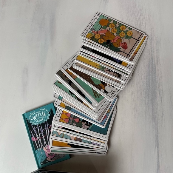 The Modern Witch Tarot Deck by Sterle, Lisa Book The Free Shipping COMPLETE - Picture 4 of 5